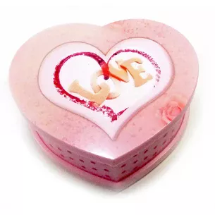 Шкатулка музична Сердечко Love (15х12,5х6,5 см)