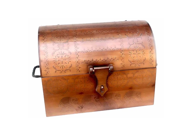 Фото 1 - Chest made of solid wood Elephant brown (60x40x45 cm) A