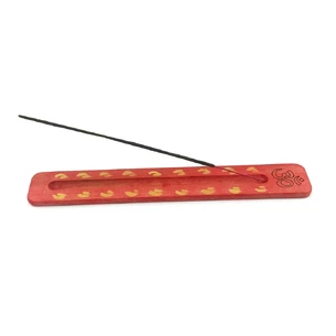 Pomegranate aroma stand, with a pattern (260x40x7 mm), solid wood.