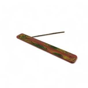 The Zeleny Drakon aroma stand (260x40x7 mm) is hand-painted, solid wood.