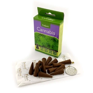 Cannabis Premium Incense Cones (Канабіс)(Tulasi) Конуси