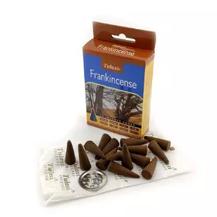 Frankincense Premium Incense Cones (Incense) (Tulasi) Cones