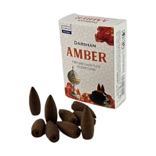 Amber BackFlow Cones (Янтарь)(Darshan) конусы с обратным потоком