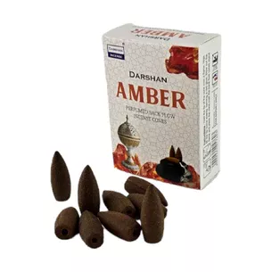 Amber BackFlow Cones (Янтарь)(Darshan) конусы с обратным потоком