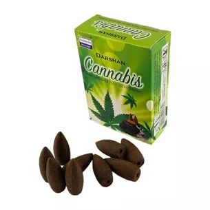 Cannabis BackFlow Cones (Конопля) (Darshan) конусы с обратным потоком