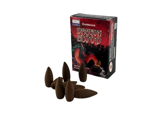 Фото 1 - Dragon Blood BackFlow Cones (Кровь Дракона)(Darshan) конусы с обратным потоком