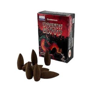 Dragon Blood BackFlow Cones (Darshan) backflow cones