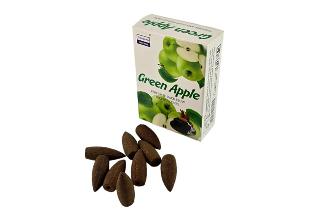 Фото 1 - Green Apple BackFlow Cones (Зелене Яблуко)(Darshan) конуси зі зворотним потоком
