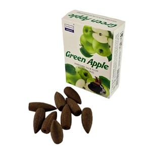 Green Apple BackFlow Cones (Зелене Яблуко)(Darshan) конуси зі зворотним потоком