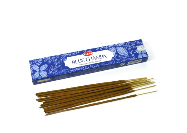 Фото 1 - Blue Champa Masala 15 Gms(Голубая Чампа)(Hem)(пыльцевые ароматы)