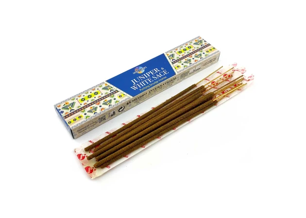 Фото 1 - Juniper White Sage Masala 15 Gms(Можжевельник и Белый шалфей)(Hem)(пыльцевые ароматы)
