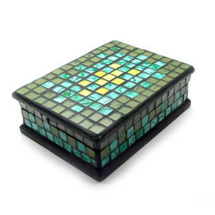 Box for decorated mosaic (18x13x5.5 cm) 24320