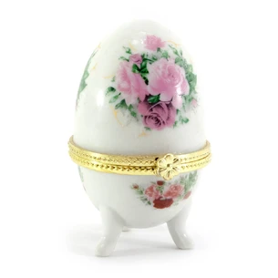 Шкатулка яйцо Розы (7,5х5х5см)
