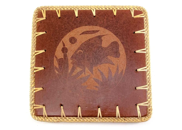 Фото 1 - Stand for hot Fish terracotta (23x23x0.5 cm)