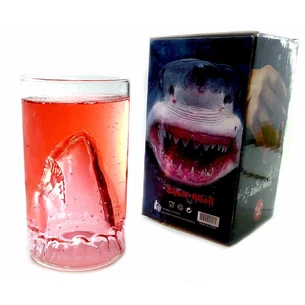 Бокал скляний Щелепи (13х7,5х7,5 см)