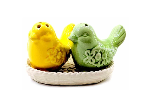 Фото 1 - Salt and pepper shaker Birds (11x6x6 cm)