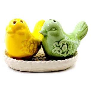 Salt and pepper shaker Birds (11x6x6 cm)