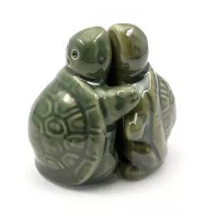 Солонка с перечницей Черепахи (7х7х5 см)