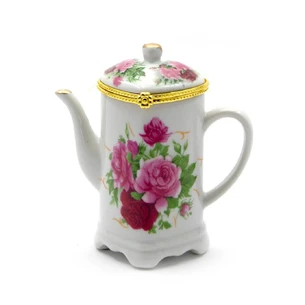 Case for toothpicks Teapot heart (9x8.5x5 cm)