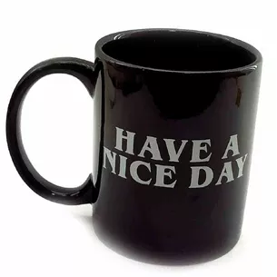 Чашка керамічна Have a Nice Day (9,5х12х8 см) (250 мл.)