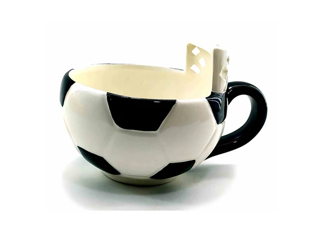 Фото 1 - Ceramic cup Football (16x12.5x11 cm) (450 ml.)