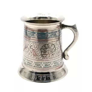 Bronze colored mug 0.5 l. (13.5 x 11.4 x 11 cm)