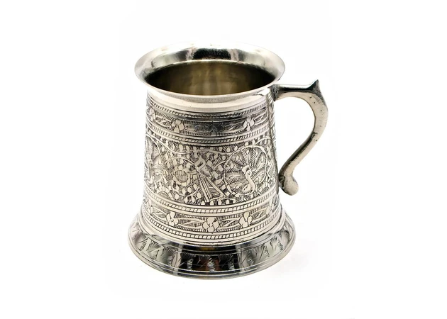 Фото 1 - Mug bronze chrome 0.5 l. (12x11x11 cm)