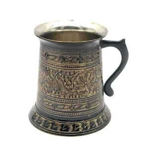 Black bronze mug 0.5 l. (12x11x11 cm)
