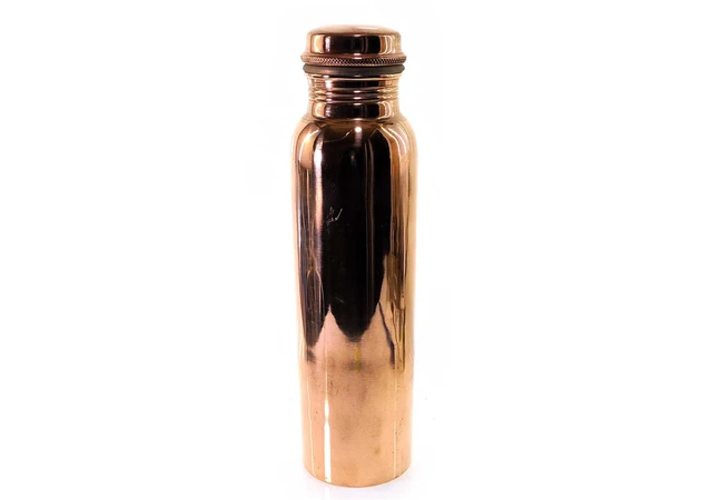 Фото 1 - Copper bottle with a screw cap (27x7x7 cm) (900 ml.) A