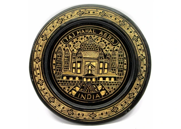Фото 1 - Тарелка бронзовая настенная (15 см) (Wall Plate BD 6)