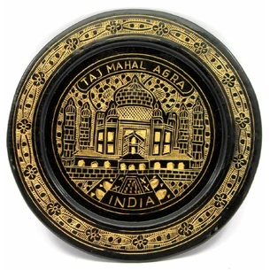 Bronze wall plate (15 cm) (Wall Plate BD 6)