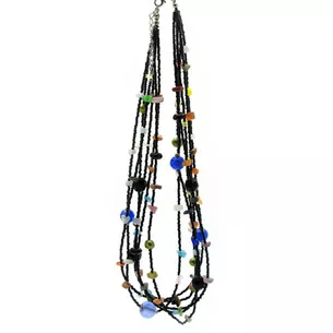 Necklace with stones.