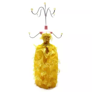 Jewelry stand Mannequin yellow (25x9.5x9 cm)