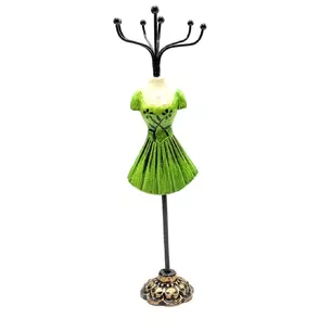 Jewelry stand Mannequin green (18.5x6x6 cm)