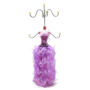 Stand for jewelry Mannequin purple (25x9.5x9 cm)