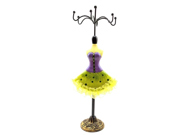 Фото 1 - Stand for jewelry Mannequin violet-green (27.5x7x10 cm)
