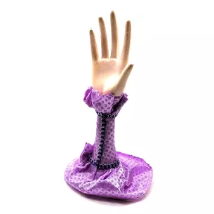 Stand for jewelry Hand lilac (19.5x5.5x3.5 cm)