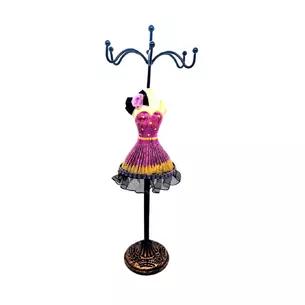 Stand for jewelry Mannequin purple (27.5x9.5x9.5 cm)