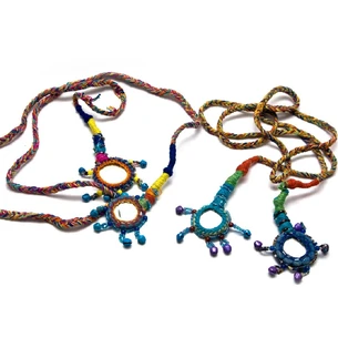 Belt with mirrors (India)