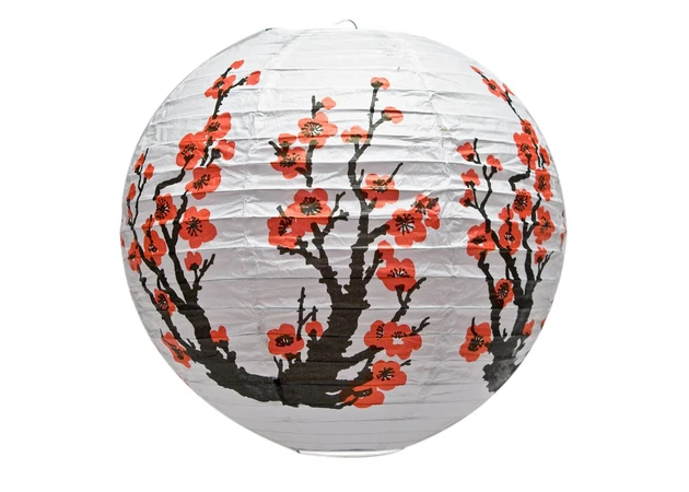 Фото 1 - White paper lantern