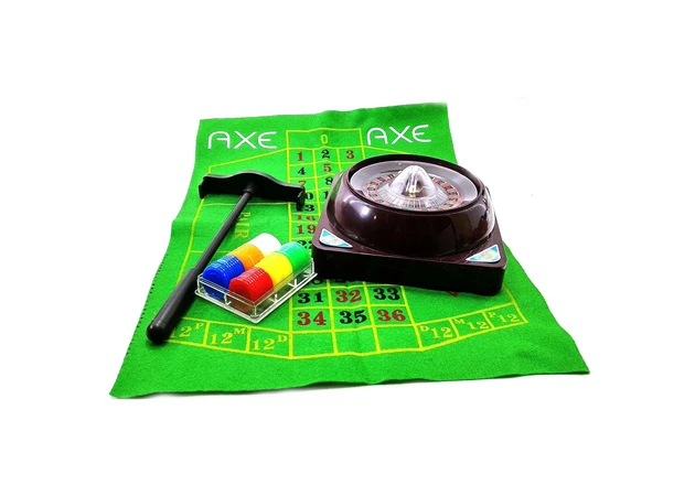 Фото 1 - Casino (in the back cloth with chips) (25x25x9 cm)