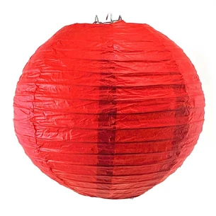 Red paper lantern (d-20 cm)