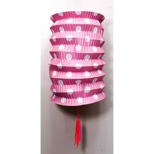 Colored paper flashlight (12x12x15 cm)