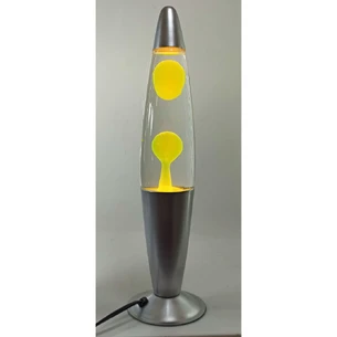 Lava Lamp yellow (42x10x10 cm)
