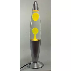 Lava Lamp yellow (42x10x10 cm)