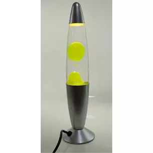 Lava Lamp yellow (34x9x9 cm)