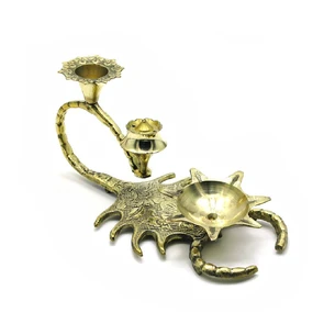 Свічник Скорпіон бронзовий (15,5 х9х7, 5 см)
