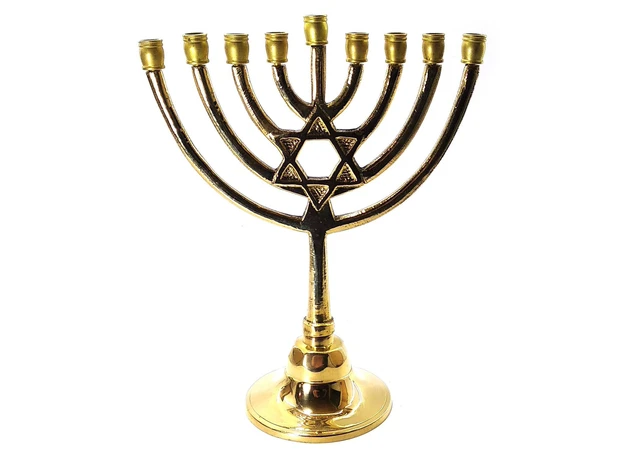 Фото 1 - Hanukkah bronze candlestick (21x16.5x8.5 cm) (515 g)