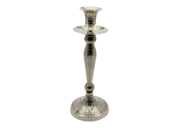 Фото 1 - Bronze colored candlestick (24.5x9.5x9.5 cm)