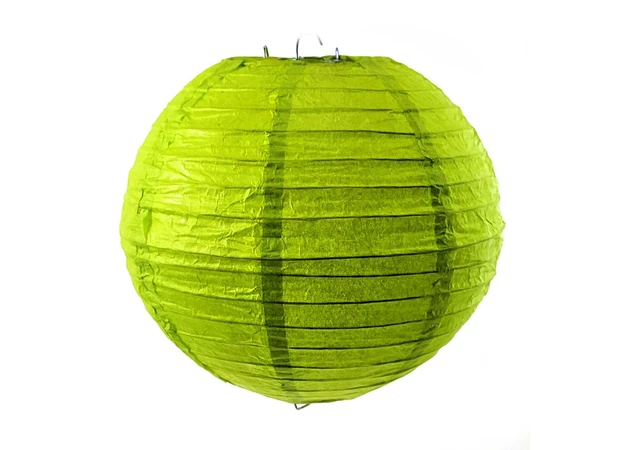 Фото 1 - Paper green lantern (d-20 cm)